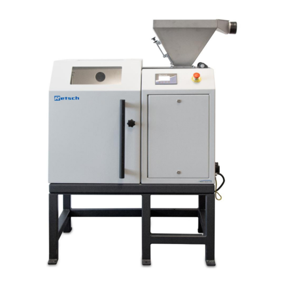 Retsch PT 300 Rotating Sample Divider Manuals