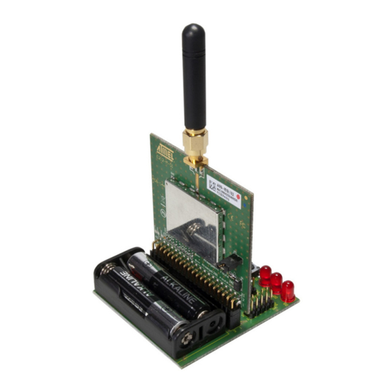 Atmel ATREB212BSMA-EK Quick Start Manual