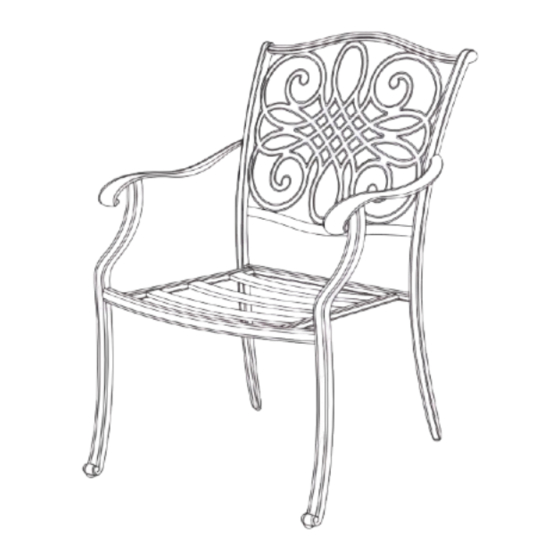 User Manuals: Hanover TRAD5PCCFP-RED Conversation Set