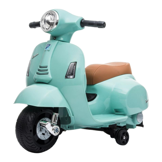 Moni VESPA GTS SUPER SPORT User Manual