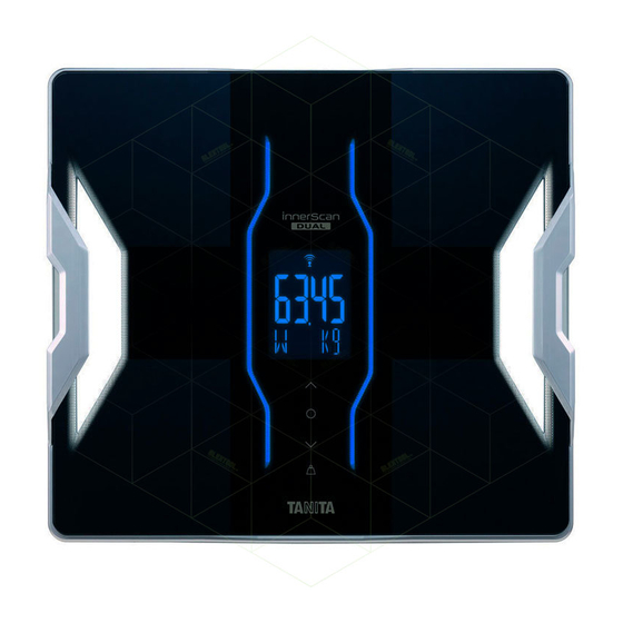 Tanita innerScan Manual