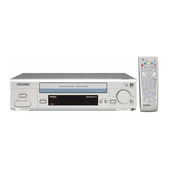 THOMSON VTH6250 Manual