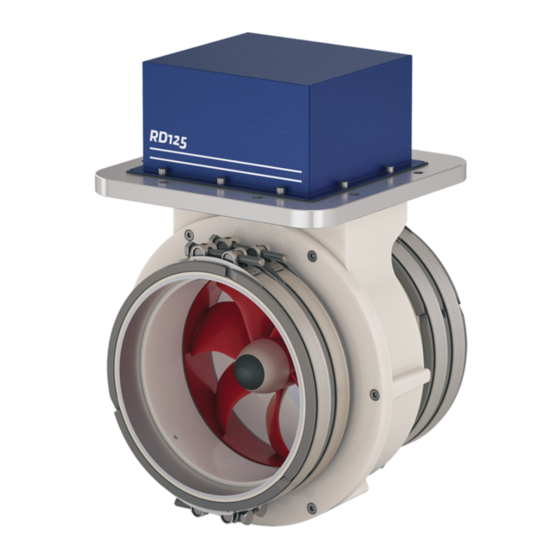 Vetus RimDrive RD160 Installation Manual