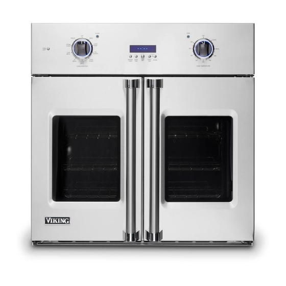 Viking Range VSOE130 Installation Manual