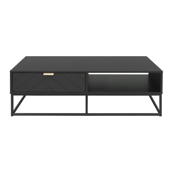 Mocka Inca Coffee Table Assembly Instructions Manual