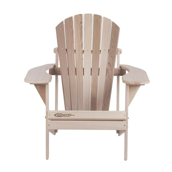 Canada Comfy Chair CCC100 Assembly Instructions