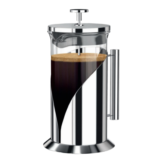 Café du Château French Press User Manual And Brewing Manual