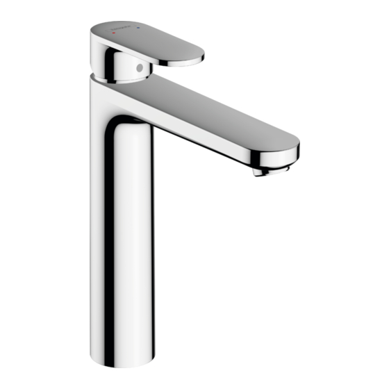 Hans Grohe Vernis Blend 190 71552 Series Instructions For Use/Assembly Instructions