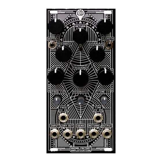Animal Factory Amplification Coma Reactor User Manual
