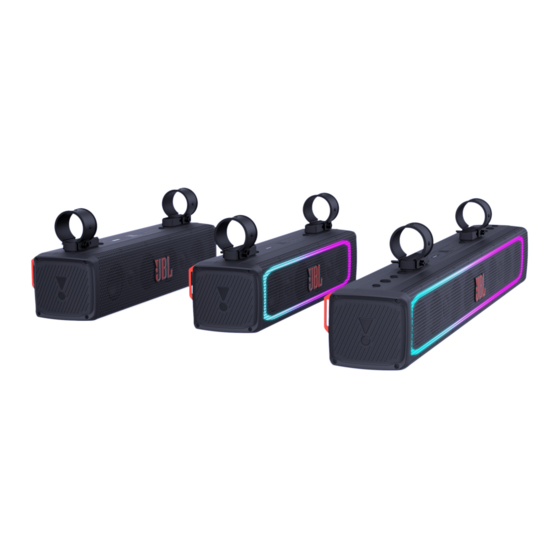 Harman JBL RALLYBAR S Bluetooth Soundbar Manuals