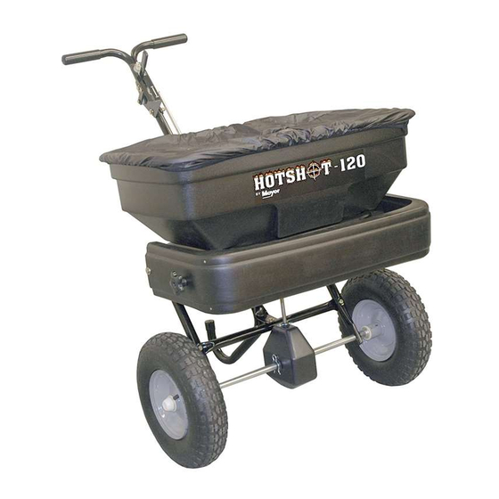Meyer HOTSHOT-120 Walk-Behind Spreader Manuals