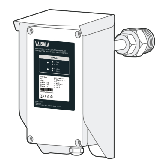 Vaisala MHT410 User Manual