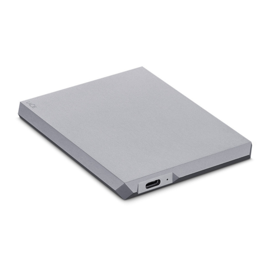 LaCie LRD0TUA User Manual