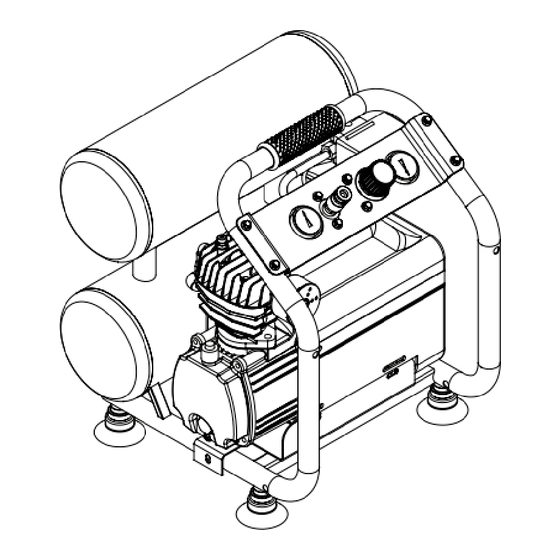 Campbell Hausfeld Oil-Lubricated Compressor HL5403 Operating Instructions And Parts List Manual