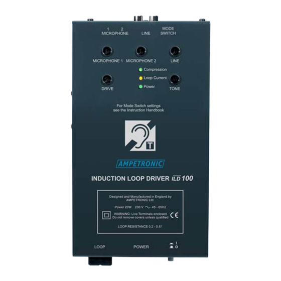 Ampetronic ILD100 Handbook