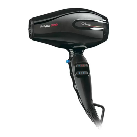 BaByliss PRO Murano Manuals