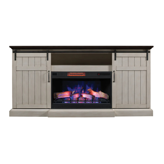 Twin-Star International Classic Flame Cabaret 32MM90188 Manual