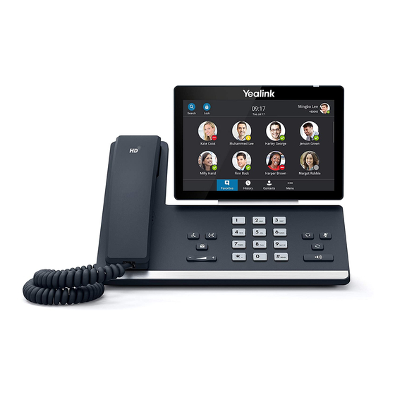 Yealink T58A User Manual
