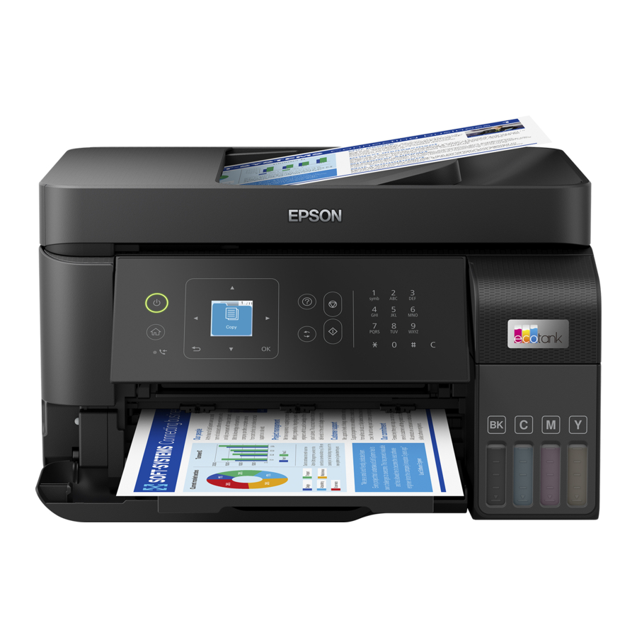Epson ET-4810 - All-In-Ones Printer Quick Installation Guide