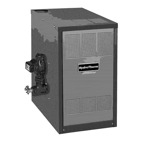 Mestek HydroTherm HVX70 Installation And Operation Instruction Manual