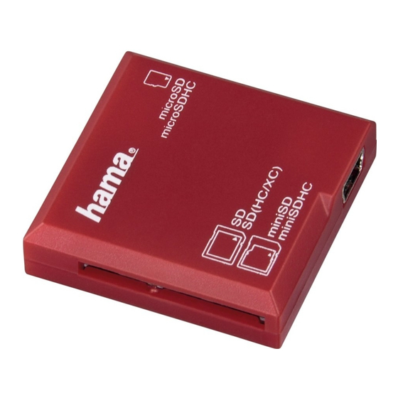 Hama 91093 Operating Instructions Manual
