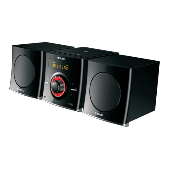 Teac MCD65BT User Manual