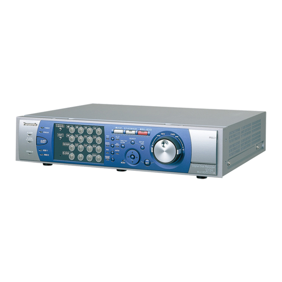 Panasonic WJ-HD300 series Conversion Manualline