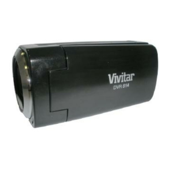 Vivitar DVR 514 Digital Video Recorder Manuals
