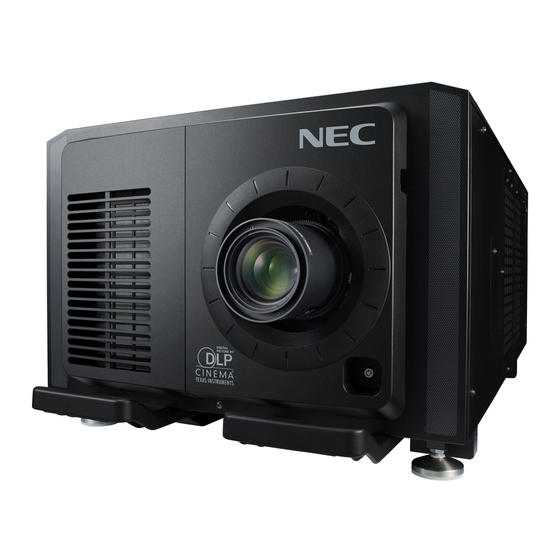 NEC NP-02HD Installation Manual