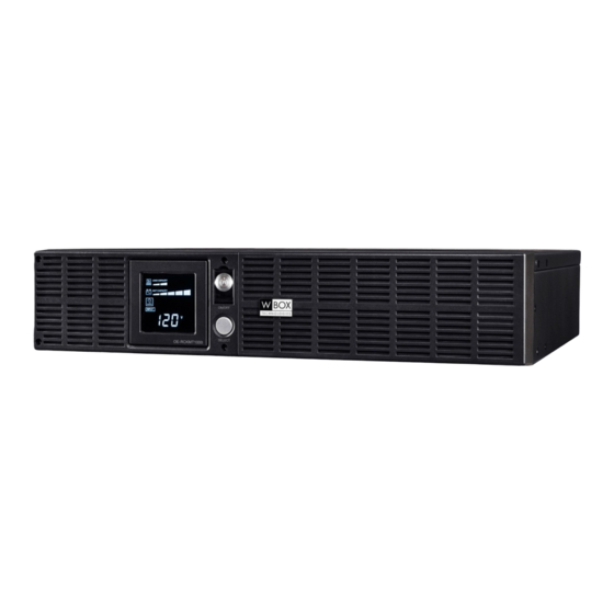 WBOX Technologies 0E-RCKMT1000 User Manual