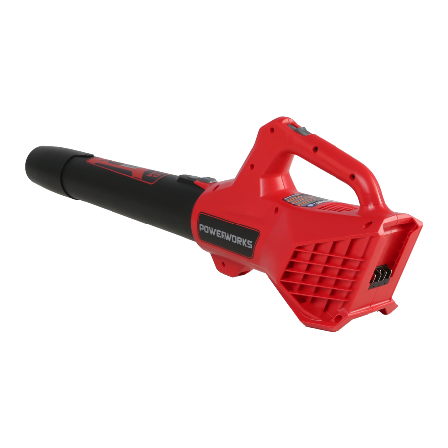 Power works XB20V Operator's Manual