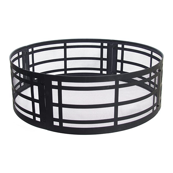 User Manuals: pleasant hearth OFW169FR Fire Ring
