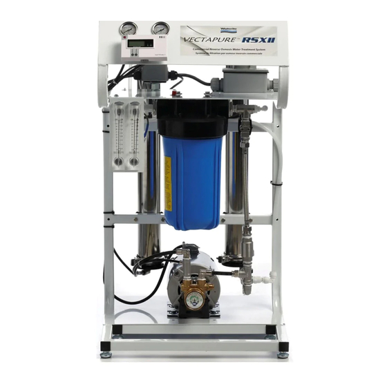 Waterite VECTAPURE RSX Manual