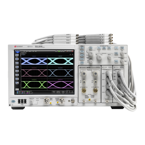 Keysight Technologies N108 A-Series Manuals