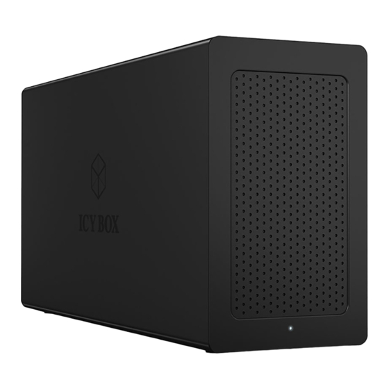 Icy Box Thunderbolt IB-3101-TB3 Manual