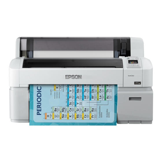 Epson SC-T3050 Setup Manual
