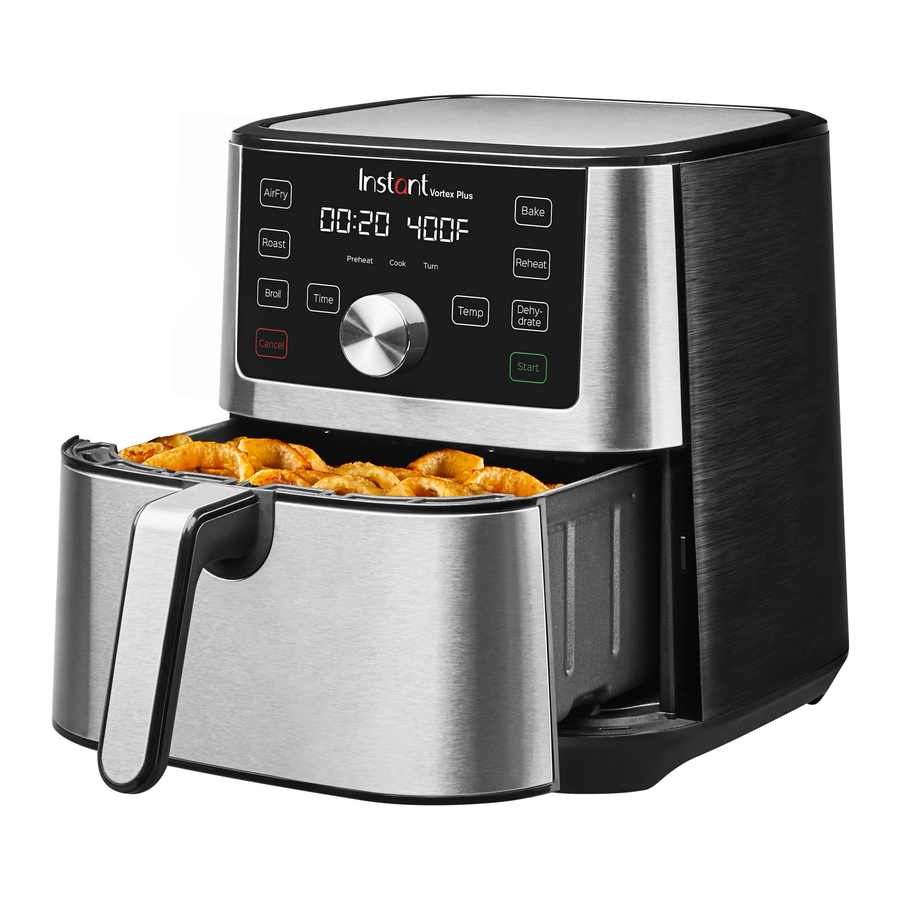 Instant Pot VORTEX PLUS 4QT - 4-quart Air Fryer Manual