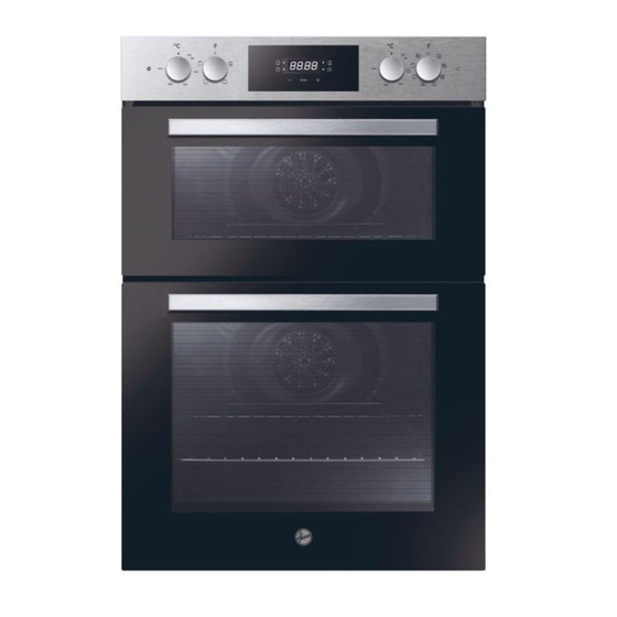 Hoover H-OVEN 300 HO9DC3078IN User Instruction