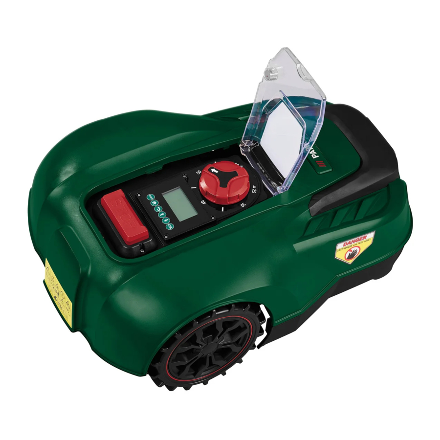 Parkside PMRDA 20-Li B2 (462731 2307) - Robot Lawn Mower Manual