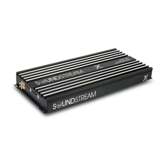 Soundstream X3.60 Owner's Manual