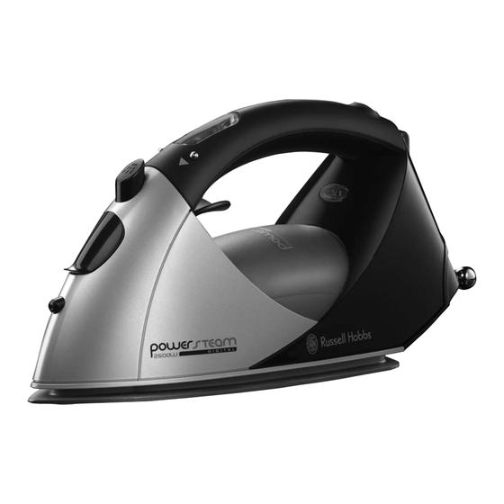 Russell Hobbs Iron Instructions Manual