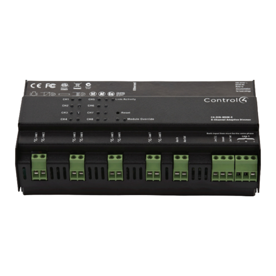 Control 4 8-Channel Operation Manual