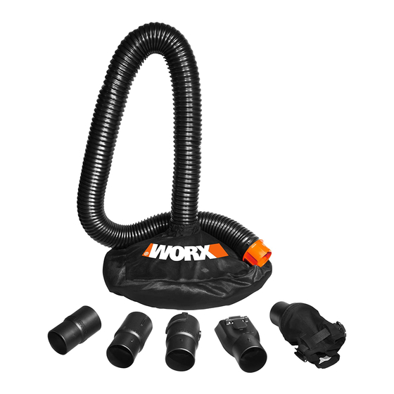 WORX LEAF PRO WA4054 ASSEMBLY MANUAL USER