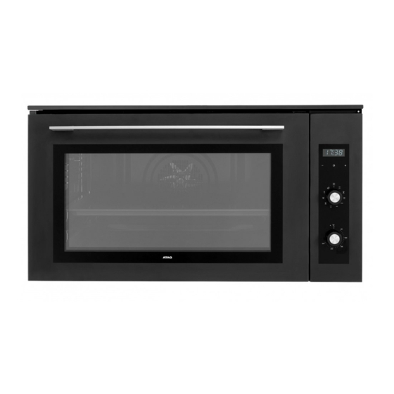 Atag OX9570G Instructions For Use Manual