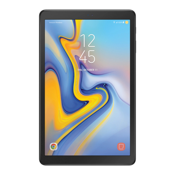 Samsung Galaxy Tab A SM-T597V Manual