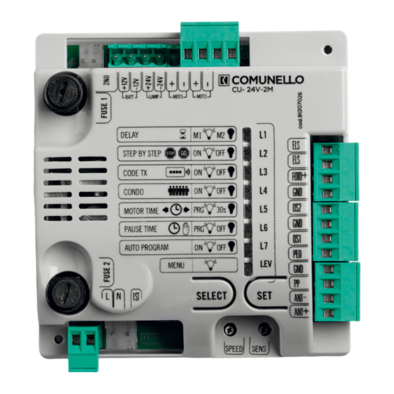 Comunello CU-24V-2M Installation And User Manual