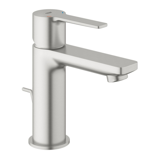 Grohe Lineare 32 109 Manuals