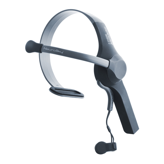 NeuroSky MindWave Mobile User Manual