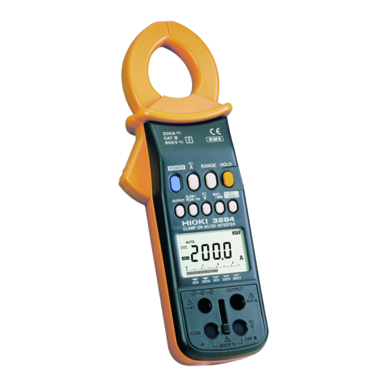 Global Test Supply 3284 Instruction Manual