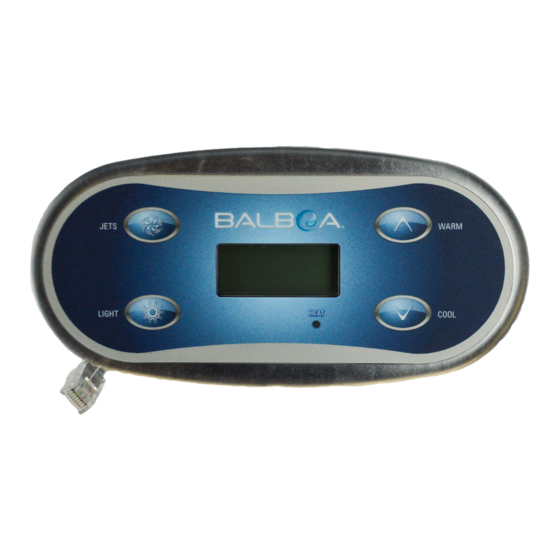 Balboa  VS300 Quick Start Manual